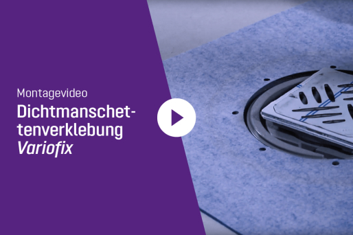 Video Dichtmanschettenverklebung Variofix Video Dichtmanschettenverklebung Variofix