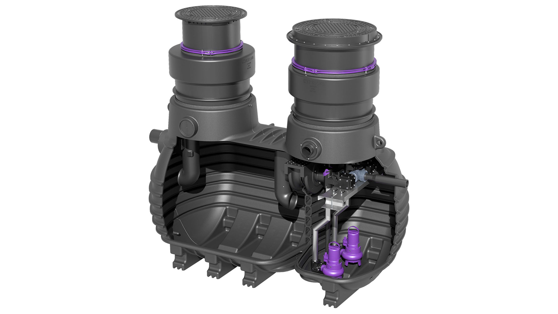 Fettabscheider EasyClean ground Multi Standard