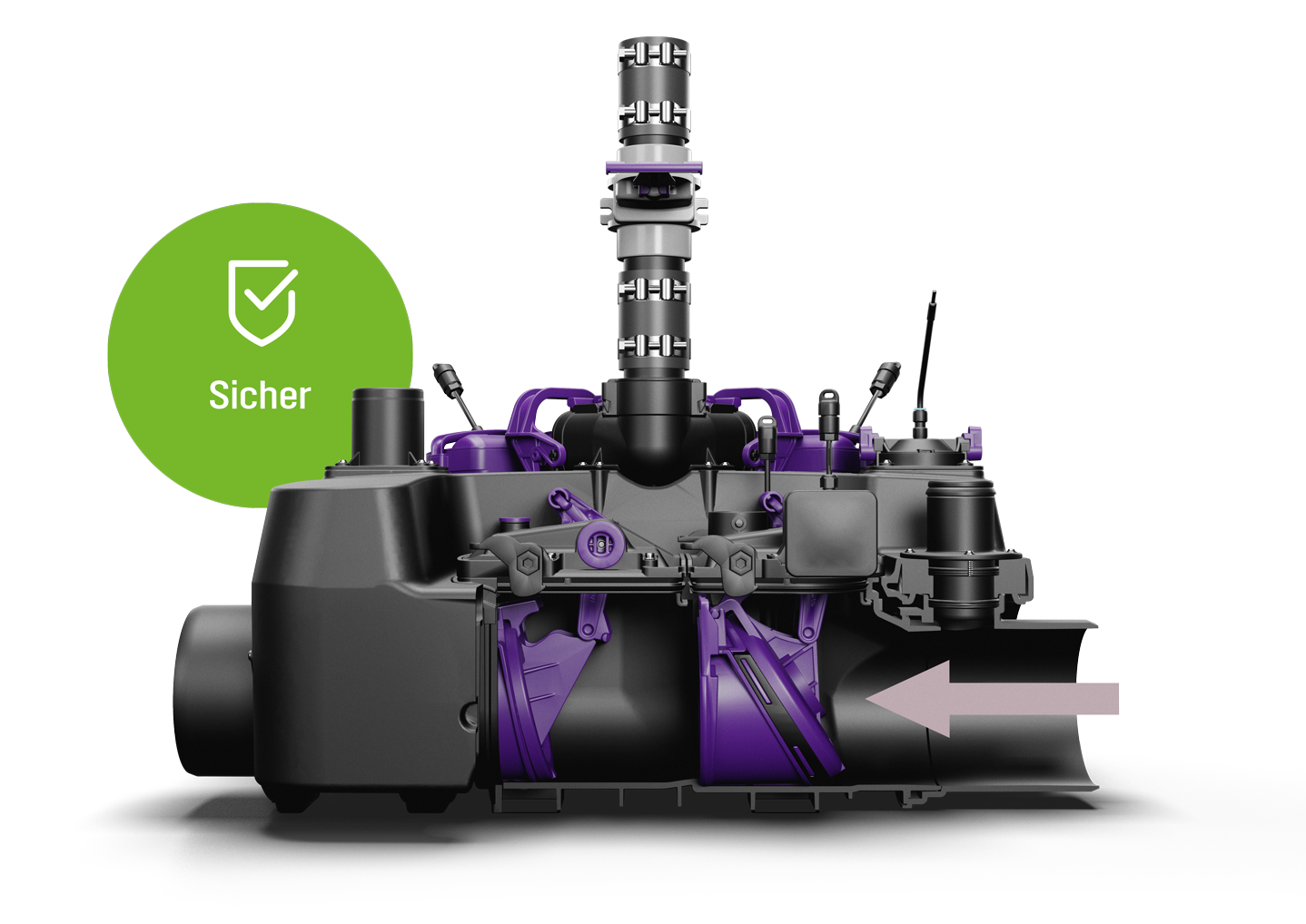 Hybrid-Hebeanlage Ecolift L - KESSEL - Führend in Entwässerung