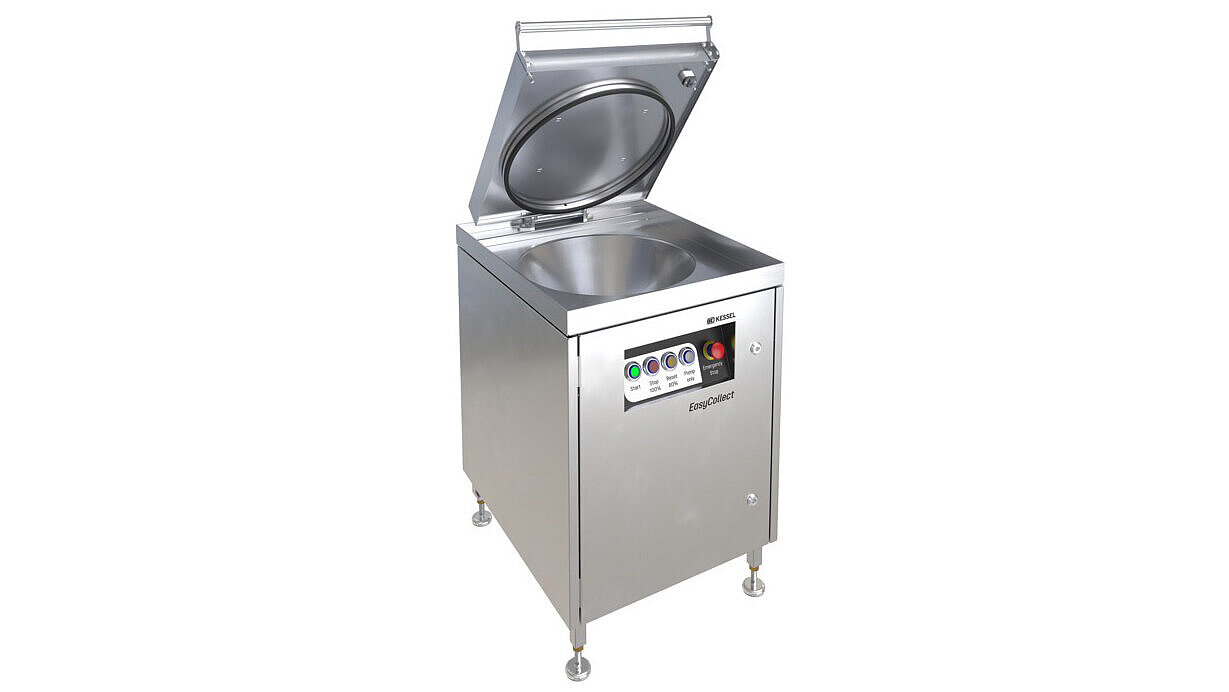 Eingabestation für ein Speisereste-Sammelsystem