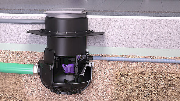 Einbaudarstellung Aqualift S Compact Einbaudarstellung Aqualift S Compact