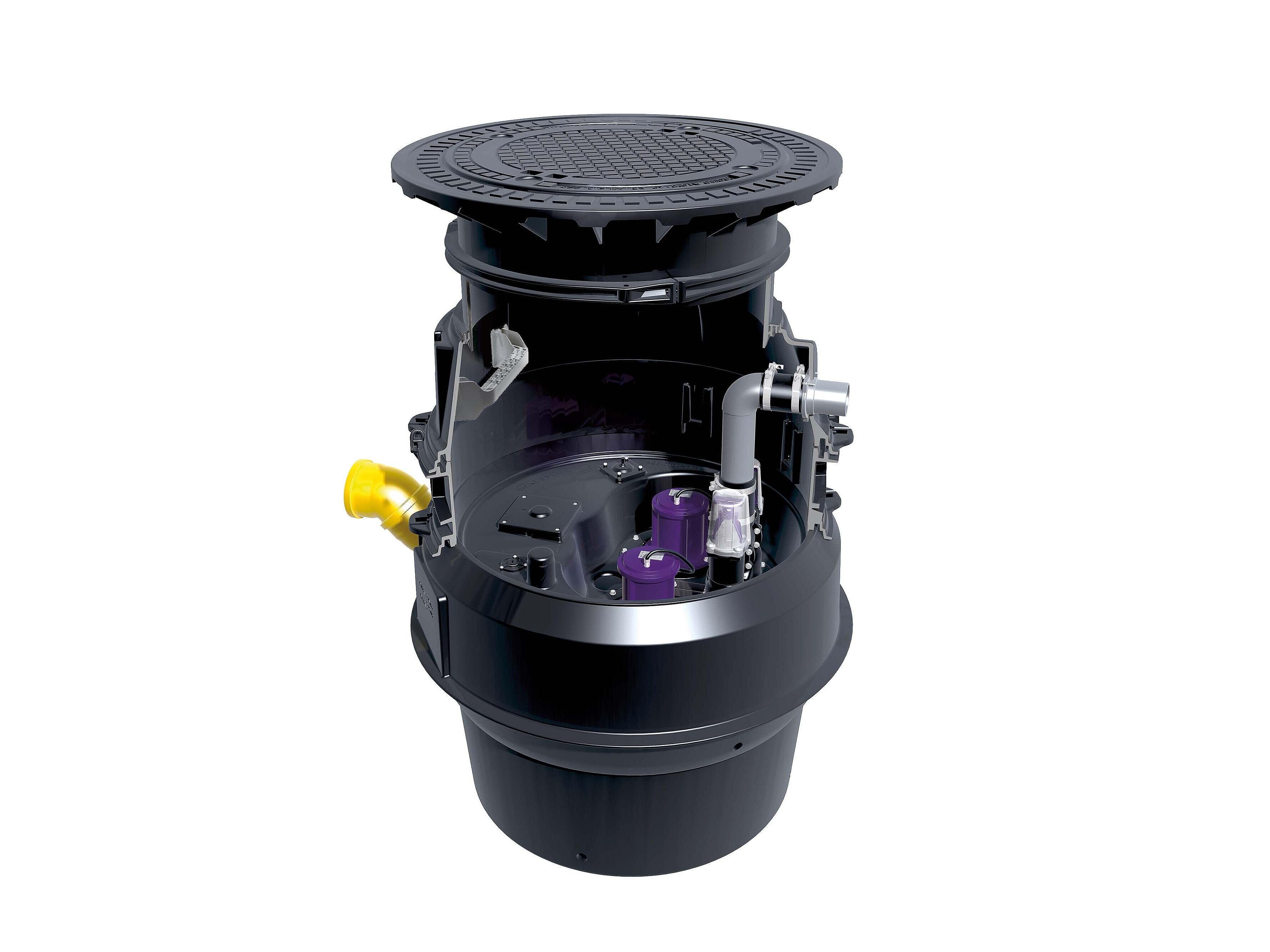 Pumpstation Aquapump XL Trockenaufstellung für fäkalienhaltiges Abwasser