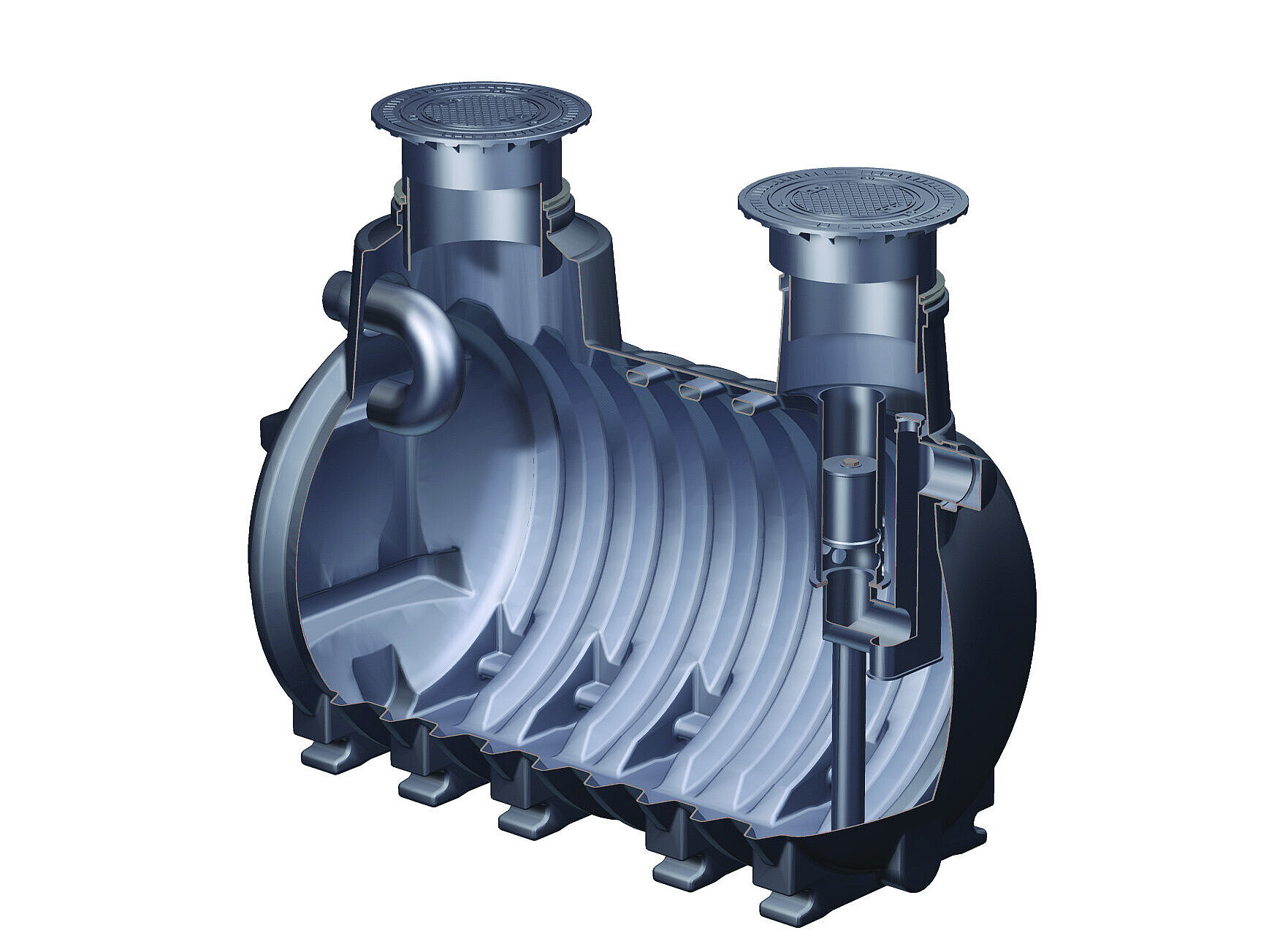 Öl-/----Benzinascheider EasyOil ground NS 3-20, System B