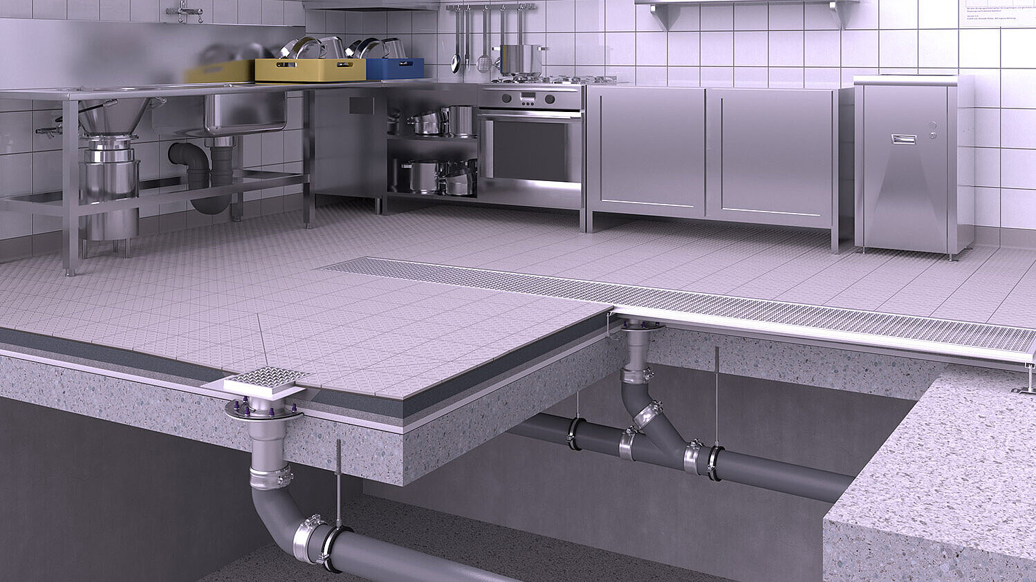 Rinnen im gewerblichen Bereich