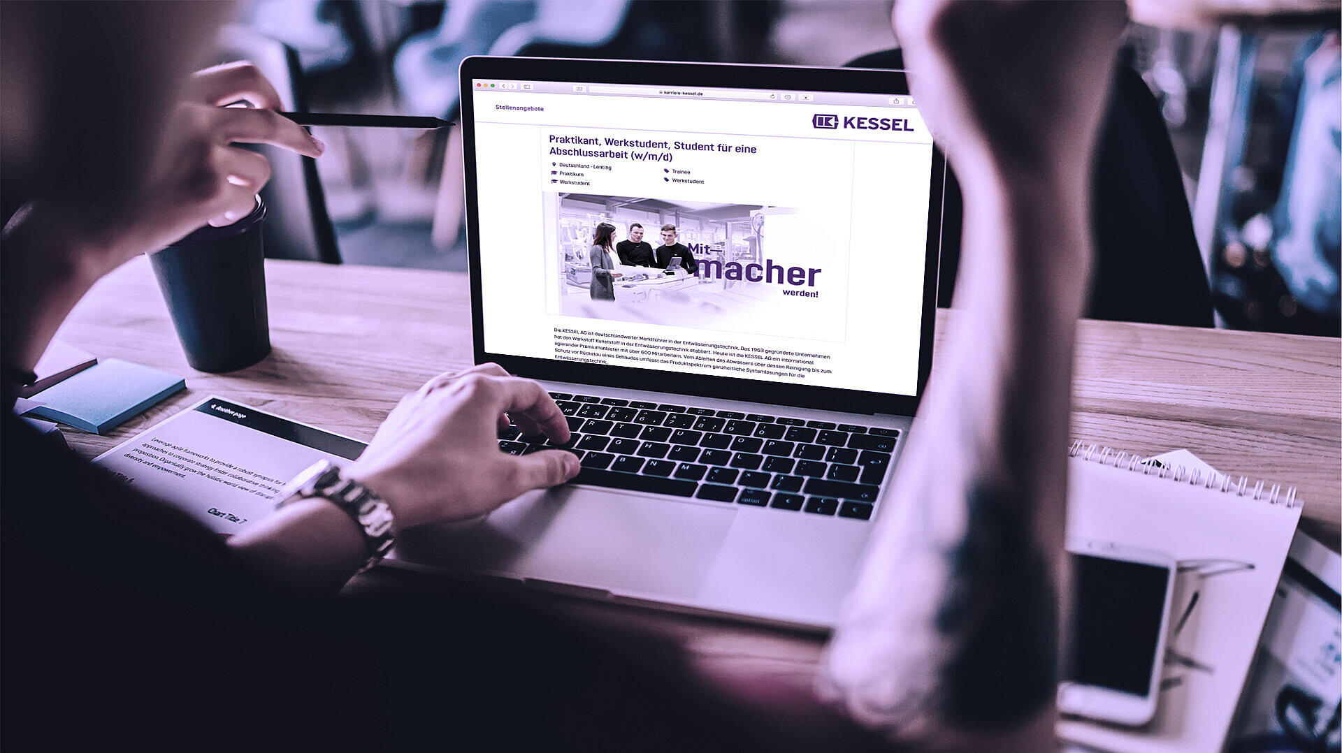 Bewerbung bei KESSEL Bewerbung bei KESSEL