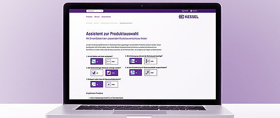 Planungstool SmartSelect Für Rückstauverschlüsse
