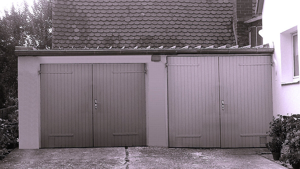 Garage von Bernhard Kessel in Großmehring
