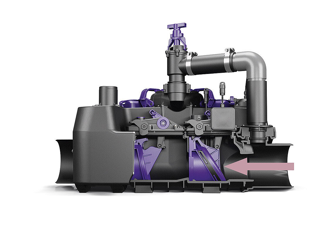 Zuverlässiger Schutz bei Rückstau mit der Ecolift L Zuverlässiger Schutz bei Rückstau mit der Ecolift L