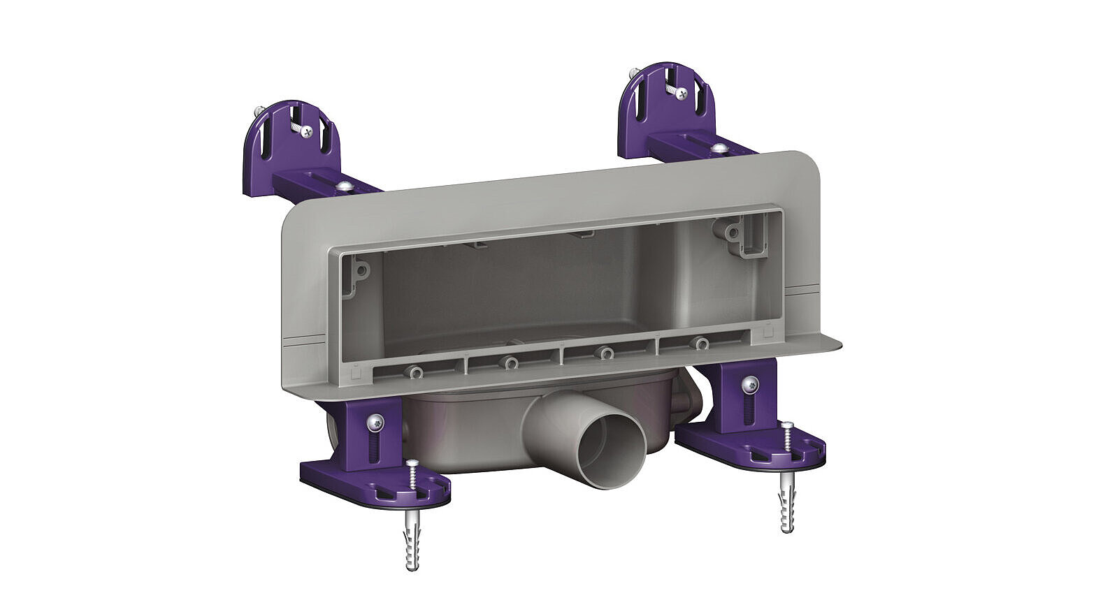 Wandablauf Scada ohne Blende