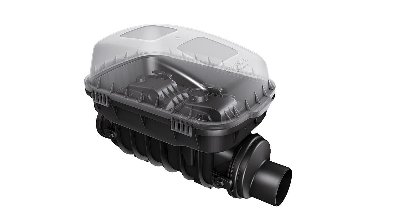 Reinigungsrohr Controlfix zum Einbau in die freiliegende Abwasserleitung