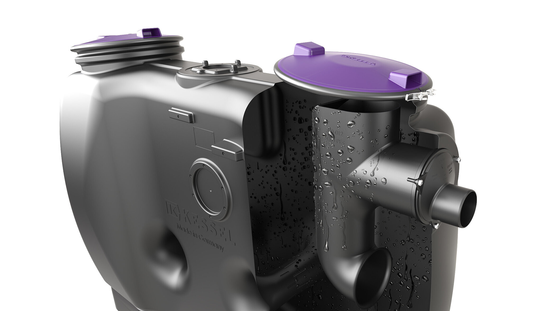 Fettabscheider aus Kunststoff sind langlebig und korrosionsfrei. Fettabscheider aus Kunststoff sind langlebig und korrosionsfrei.