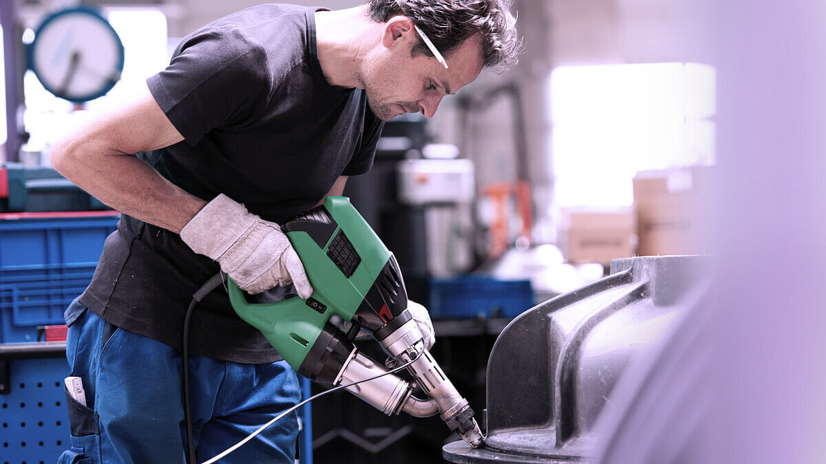 Verschweißen von Bauteilen Verschweißen von Bauteilen