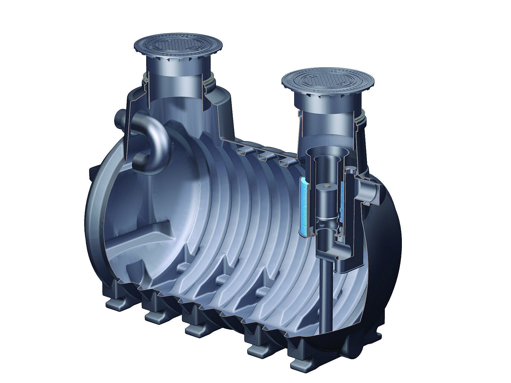 Koaleszenzabscheider EasyOil ground, System A Koaleszenzabscheider EasyOil ground, System A