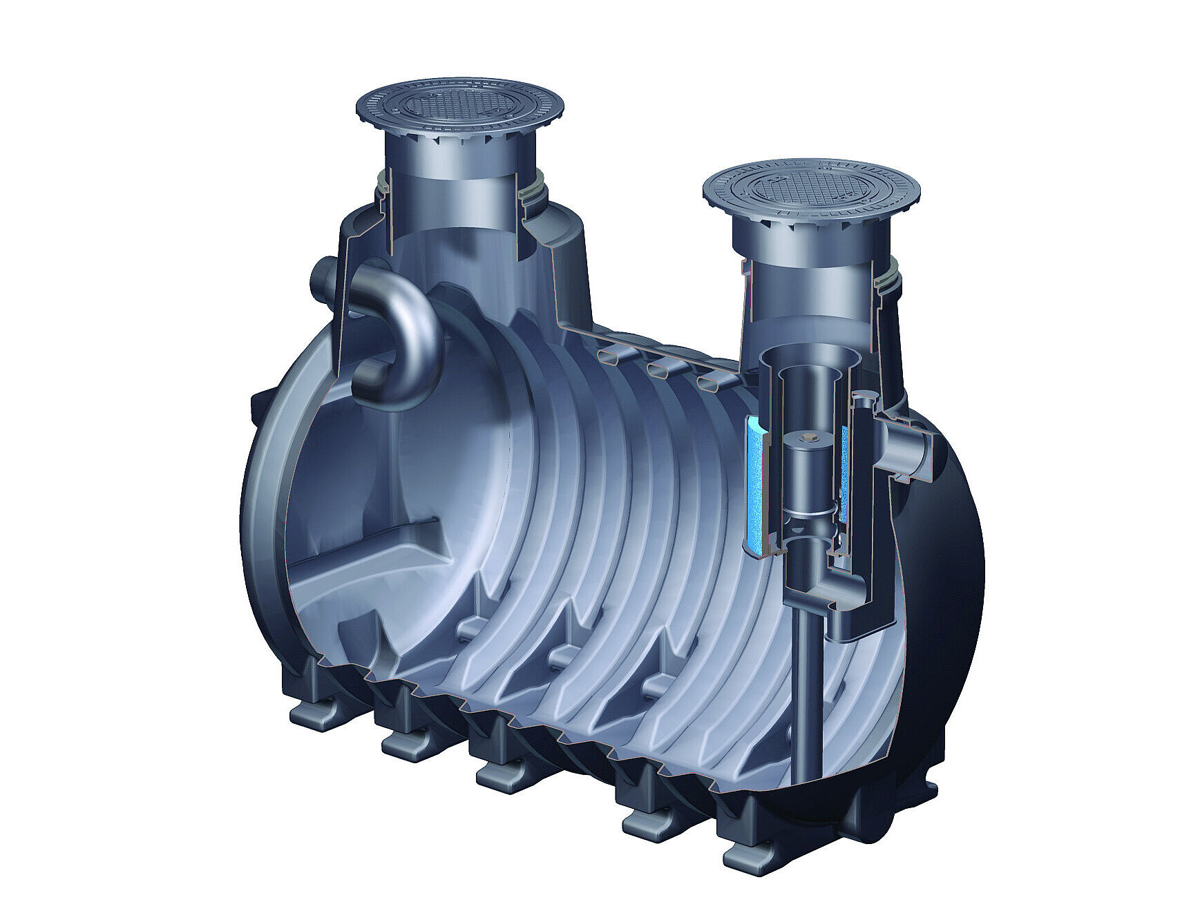 Koaleszenzabscheider EasyOil ground, System A Koaleszenzabscheider EasyOil ground, System A