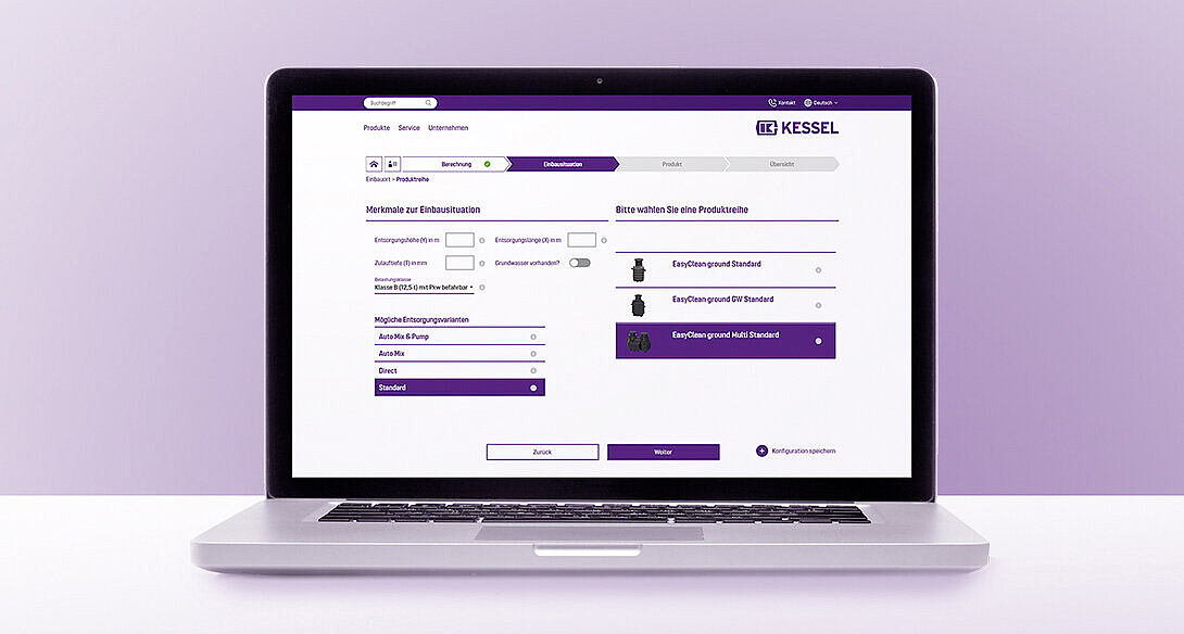 Planungstool SmartSelect für Pumpentechnik