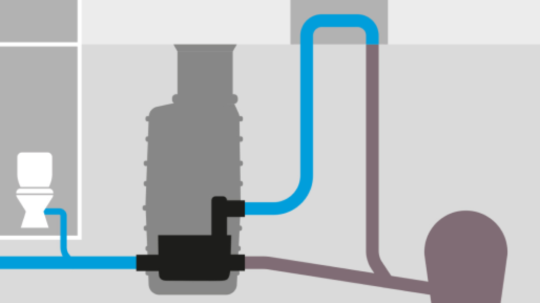 Rückstauschutz mit Hybrid-Hebeanlagen